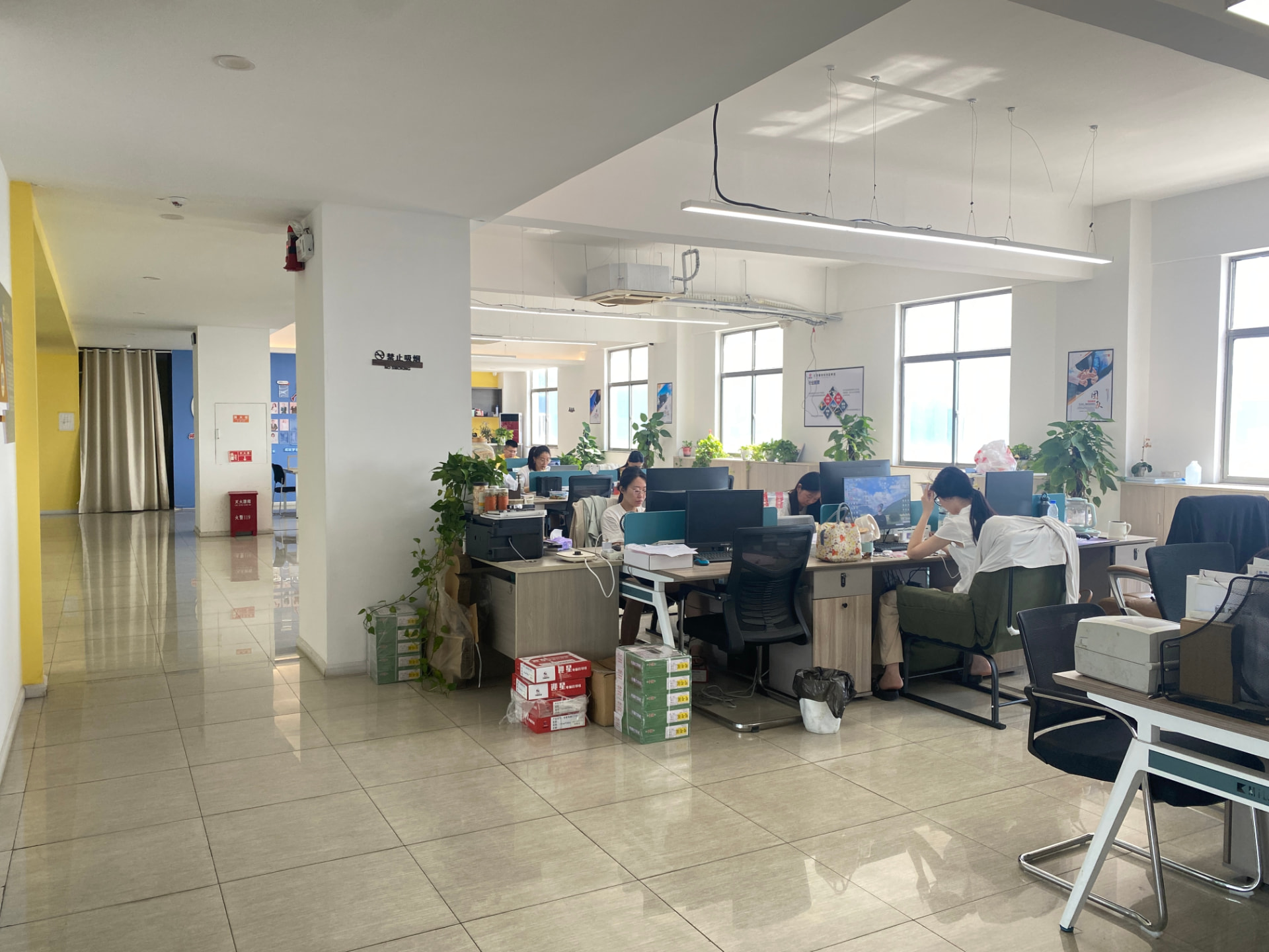 Multi-Department Work Area — Langtu headquarters, Kunshan, Suzhou